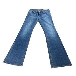 Buffalo Women’s Denim Distressed Stitch Embellished Jeans Size 28